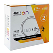 Банник LightPhenomenON LT-LBWP-04-IP65-12W-6500К LED круглый с датчиком движения - Светильники - Для ЖКХ - omvolt.ru